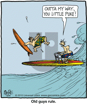 In the Bleachers on Thursday July 29, 2010 Comic Strip