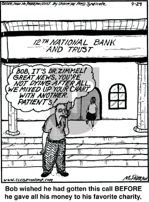 Close to Home on Thursday September 24, 2009 Comic Strip