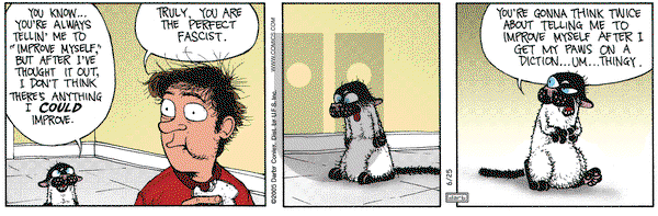 Get Fuzzy on Saturday June 25, 2005 Comic Strip