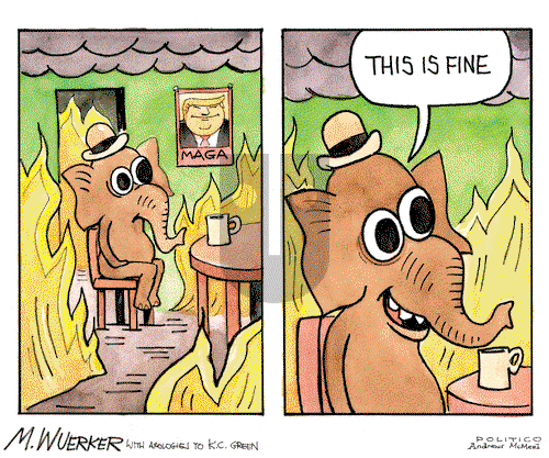 Matt Wuerker on Tuesday December 31, 2019 Comic Strip