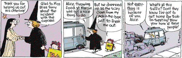 Cul de Sac - Saturday November 2, 2024 Comic Strip