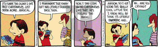 The Buckets on Saturday December 24, 2011 Comic Strip