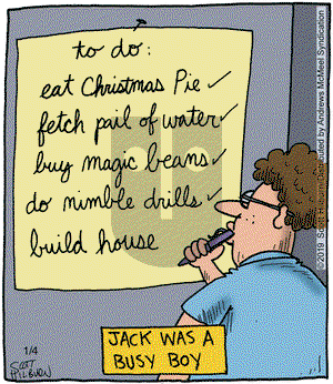 The Argyle Sweater on Saturday January 4, 2025 Comic Strip