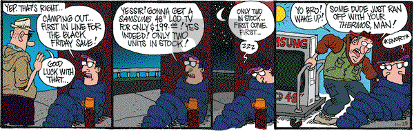 Monty on Friday November 28, 2014 Comic Strip