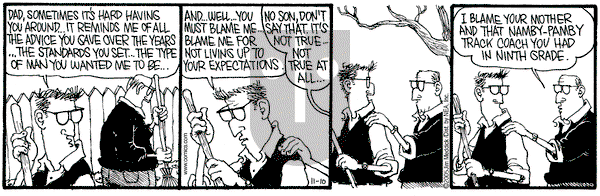 Monty on Thursday November 10, 2005 Comic Strip