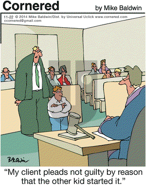 Cornered on Saturday November 22, 2014 Comic Strip