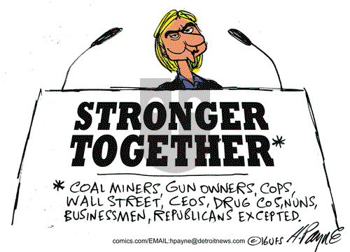 Henry Payne on Saturday August 20, 2016 Comic Strip