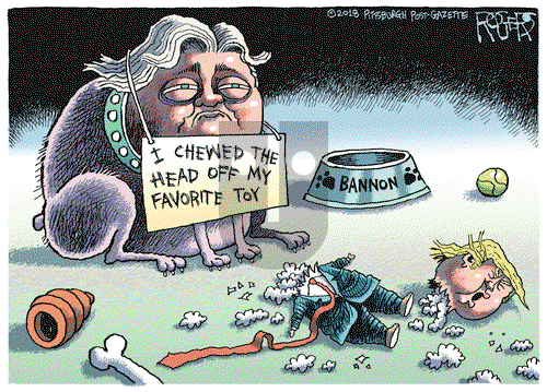 Rob Rogers on Tuesday January 9, 2018 Comic Strip