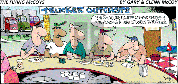 The Flying McCoys on Sunday February 8, 2009 Comic Strip