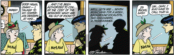Doonesbury on Wednesday September 29, 1999 Comic Strip