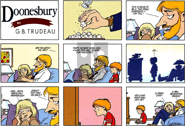 Doonesbury on Sunday July 22, 1990 Comic Strip