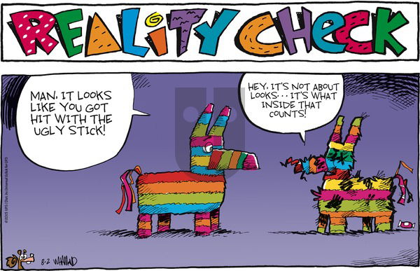 Reality Check on Sunday August 2, 2015 Comic Strip