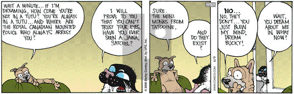 Get Fuzzy on Friday June 9, 2006 Comic Strip