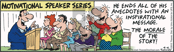Frank and Ernest - Thursday April 4, 2013 Comic Strip