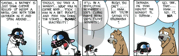 Get Fuzzy on Tuesday March 29, 2011 Comic Strip