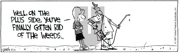 The Buckets on Monday August 18, 1997 Comic Strip