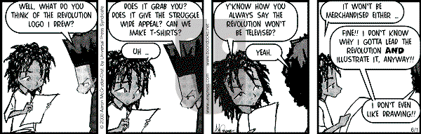 The Boondocks on Thursday January 3, 2008 Comic Strip