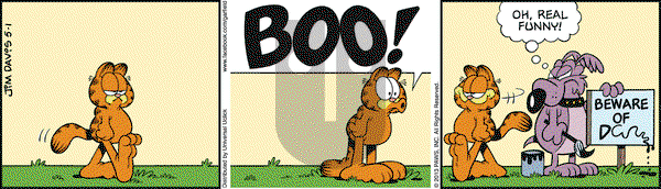Garfield on Wednesday May 1, 2013 Comic Strip