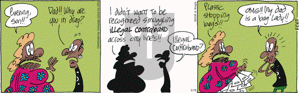 The Knight Life on Tuesday March 18, 2014 Comic Strip