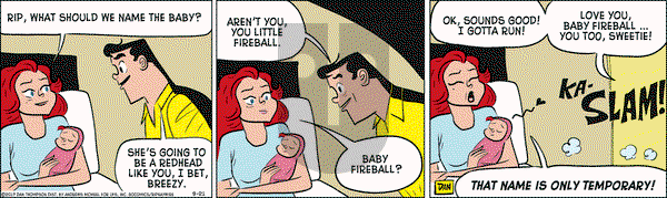 Rip Haywire on Thursday September 21, 2017 Comic Strip