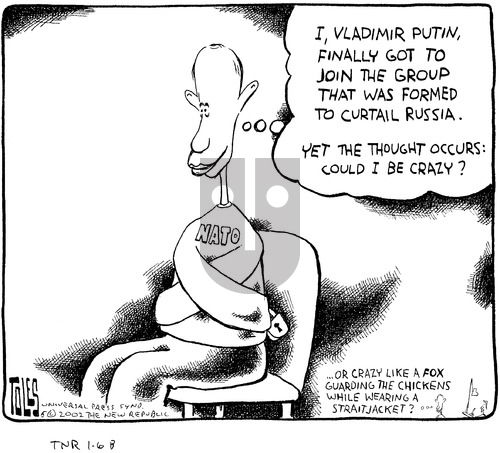 Tom Toles on Sunday June 2, 2002 Comic Strip