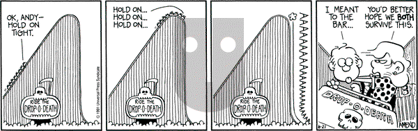FoxTrot on Friday June 21, 1991 Comic Strip