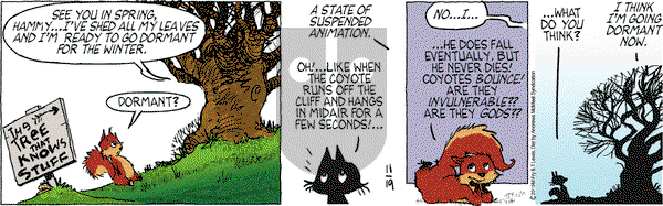 Over the Hedge on Tuesday November 19, 2019 Comic Strip