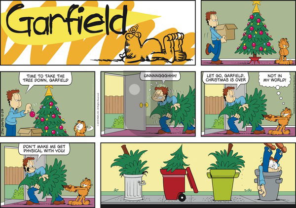 Garfield on Sunday December 29, 2019 Comic Strip