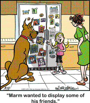 Marmaduke on Friday July 17, 2015 Comic Strip