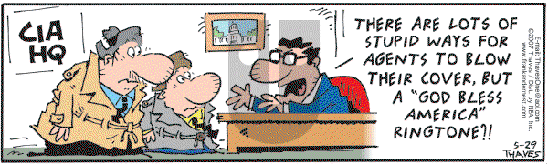 Frank and Ernest - Tuesday May 29, 2007 Comic Strip
