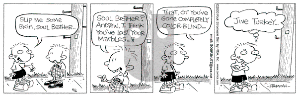 Soup to Nutz - Old on Thursday November 6, 2003 Comic Strip