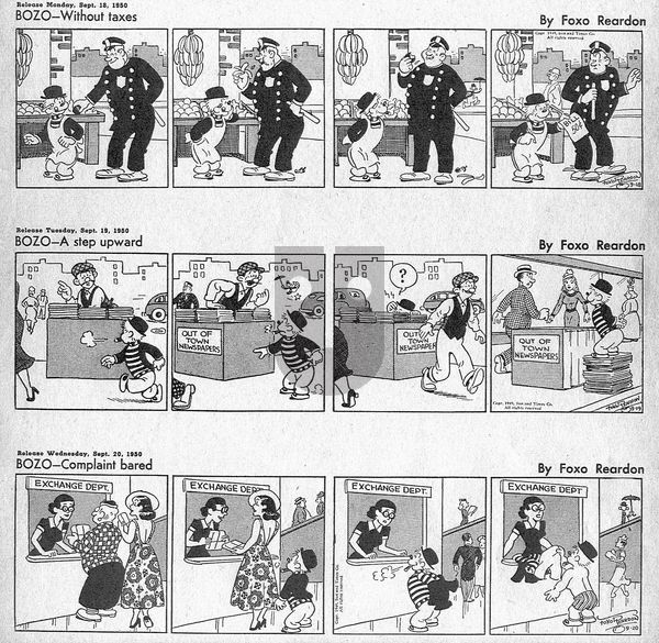 Bozo - Thursday July 18, 2024 Comic Strip