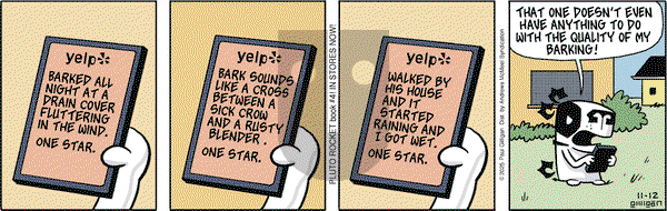 Pooch Cafe on Wednesday November 12, 2025 Comic Strip