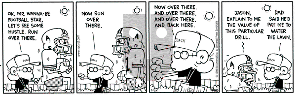FoxTrot on Friday July 24, 1998 Comic Strip