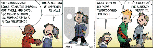 Frazz on Saturday November 26, 2016 Comic Strip