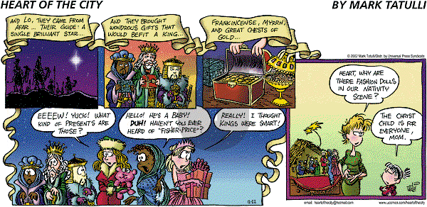 Heart of the City on Sunday December 22, 2002 Comic Strip