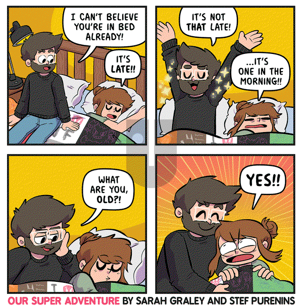 Our Super Adventure on Monday February 17, 2025 Comic Strip