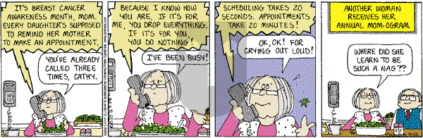 Cathy Classics - Tuesday October 22, 2002 Comic Strip