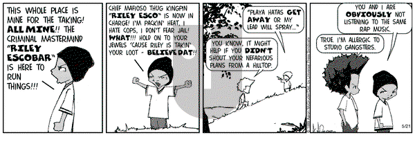 The Boondocks on Friday May 21, 1999 Comic Strip