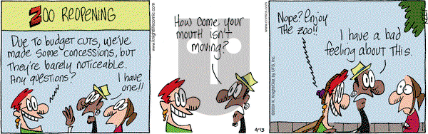 The Knight Life on Monday April 13, 2009 Comic Strip
