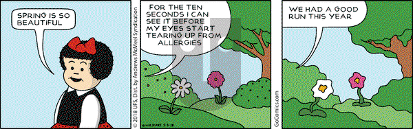 Nancy - Thursday May 3, 2018 Comic Strip