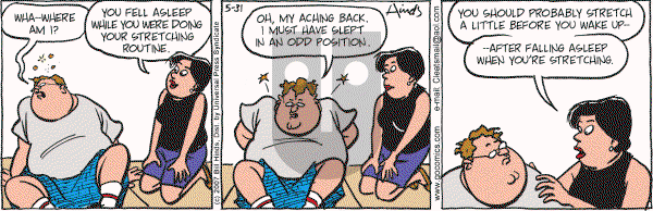 Cleats - Friday May 9, 2025 Comic Strip