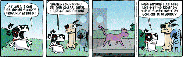 Pooch Cafe on Saturday August 2, 2014 Comic Strip