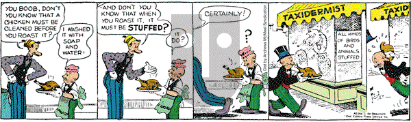 Mutt & Jeff - Monday September 28, 2020 Comic Strip