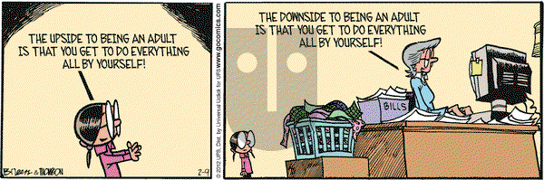Grand Avenue on Thursday February 9, 2012 Comic Strip