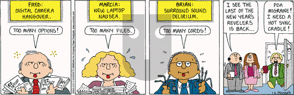 Cathy Classics on Monday January 6, 2003 Comic Strip