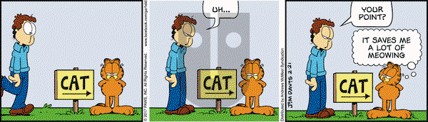 Garfield on Tuesday February 21, 2017 Comic Strip