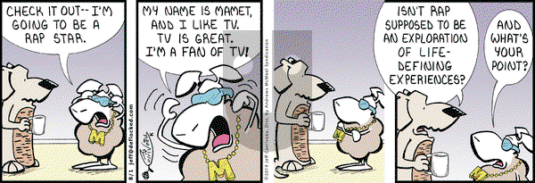 DeFlocked on Thursday August 1, 2019 Comic Strip