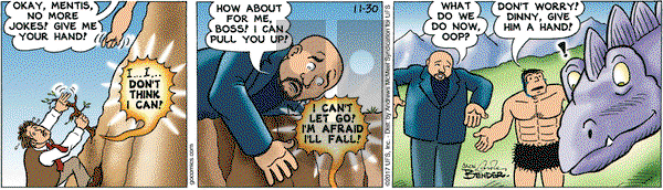 Alley Oop on Thursday November 30, 2017 Comic Strip