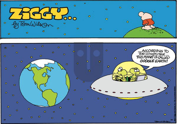 Ziggy on Sunday July 9, 2017 Comic Strip